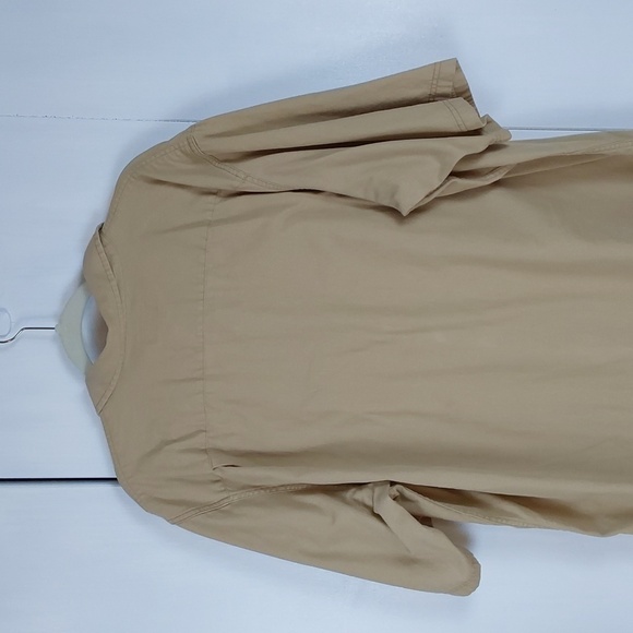 Wrangler- Mens Tan/Khaki Short Sleeve Button down Shirt Chest Pockets Sz.2X - Picture 5 of 6